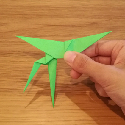 折り紙でカマキリを作ってみよう How To Make Origami Praying Mantis 在宅ワーママブログ